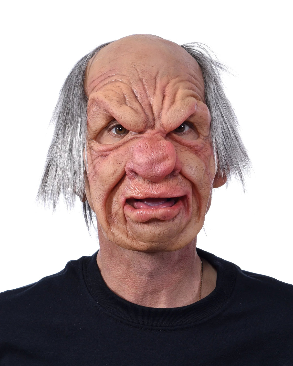 Mask Old dimension Grump Man in. Supersoft Mens Costume Zagone - 14 Studios