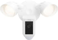 Ring_Floodlight WiFi, Plus with 2021 Cam Restored HD, Wired Release, (Refurbished) White, IP/Network Activated Motion exterior,