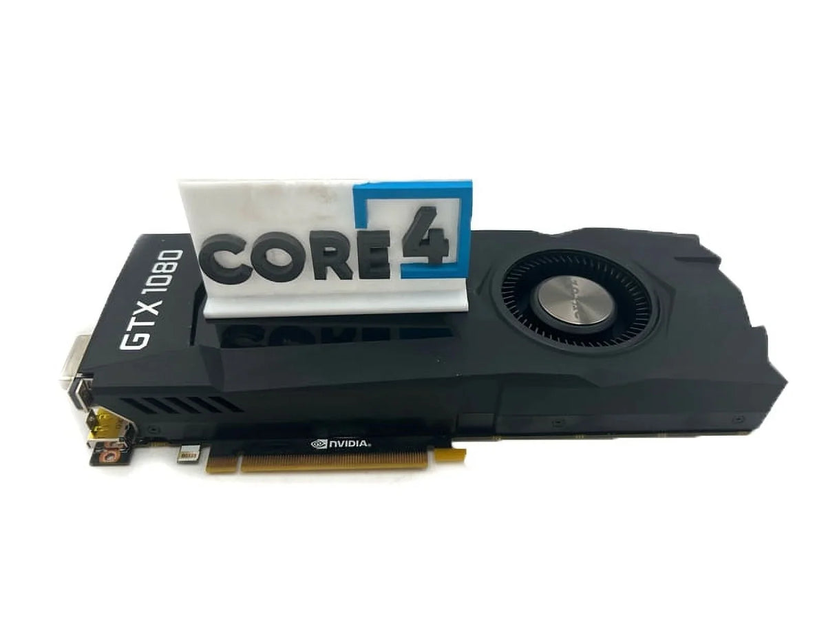 PCIE3.0 8GB GeForce Pre-Owned GDDR5X (Good) - ZOTAC GTX NVIDIA ZT-P10800D-10B 1080