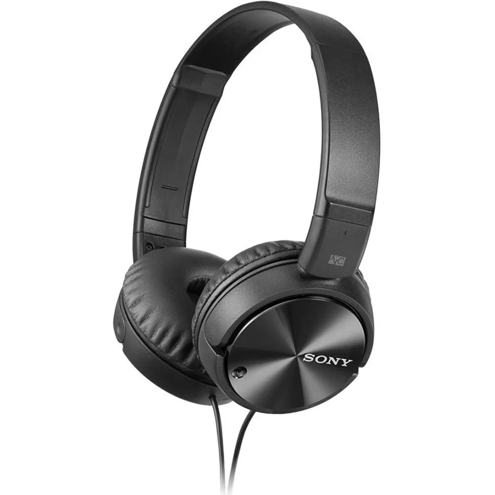 Essential Entertainment Deco Noise Drawstring Life Audio Extended Bag USA Bundle Cancelling Tech Smart + with Bundle MDRZX110NC Headphones Battery