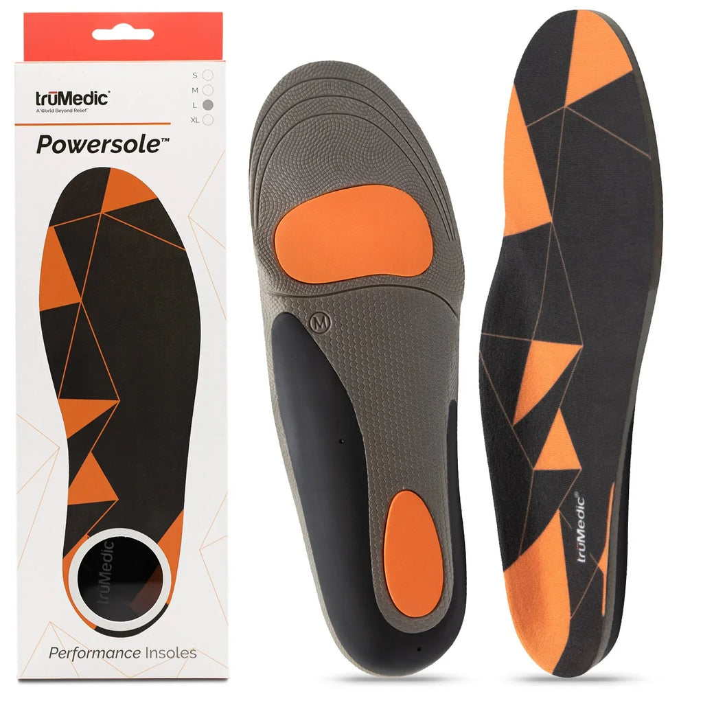 Medium Shoe for - Powersole Work Inserts Plantar Insoles All Women Comfort Standing Feet Day, and Inserts Orthotic Men, Support Fasciitis Sole and Boots, by for for Your Sneakers truMedic to