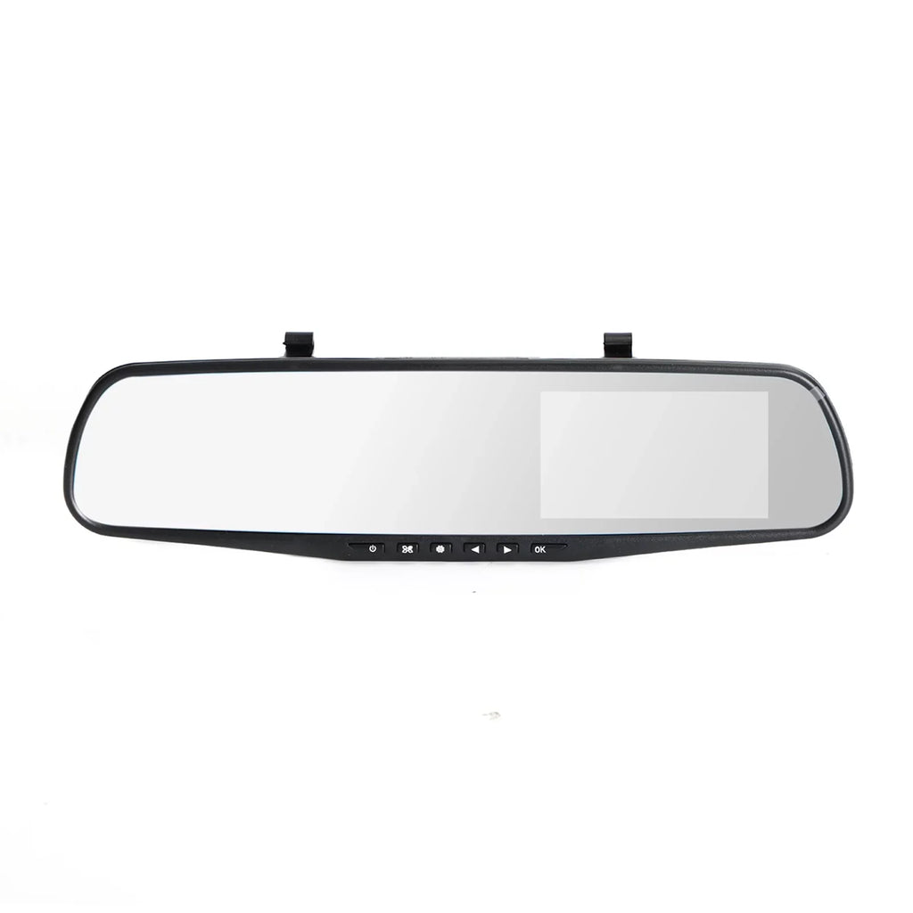 1080P Car HD Dual Cam Dash Camera Front Mirror Rearview Video Rear Recorder DVR