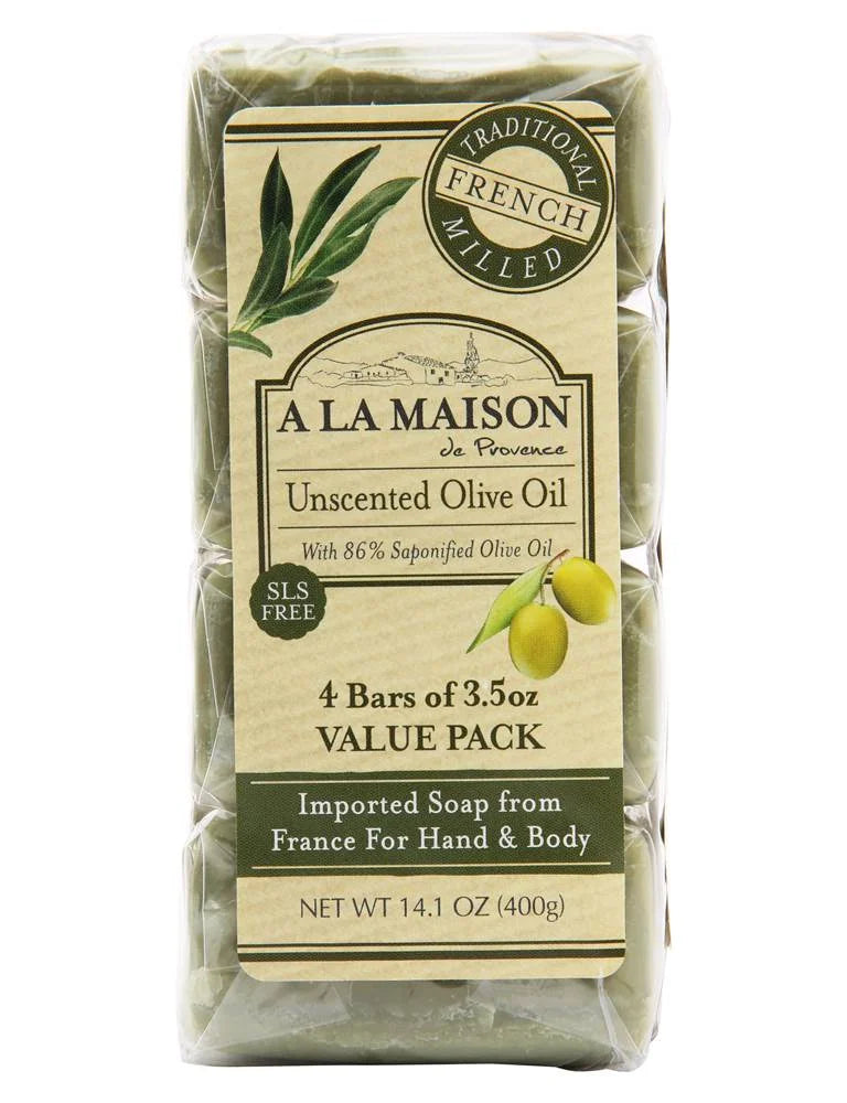 each. Maison O 4 La and Body Olive 3.5 ap, A Provence -- ented count De Ounce - Unsc Hand il per pack 1 So Bar