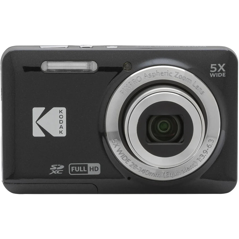 Kodak + Spider PIXPRO 64GB Camera Tripod (Black)+ Kit Case - FZ55 Digital