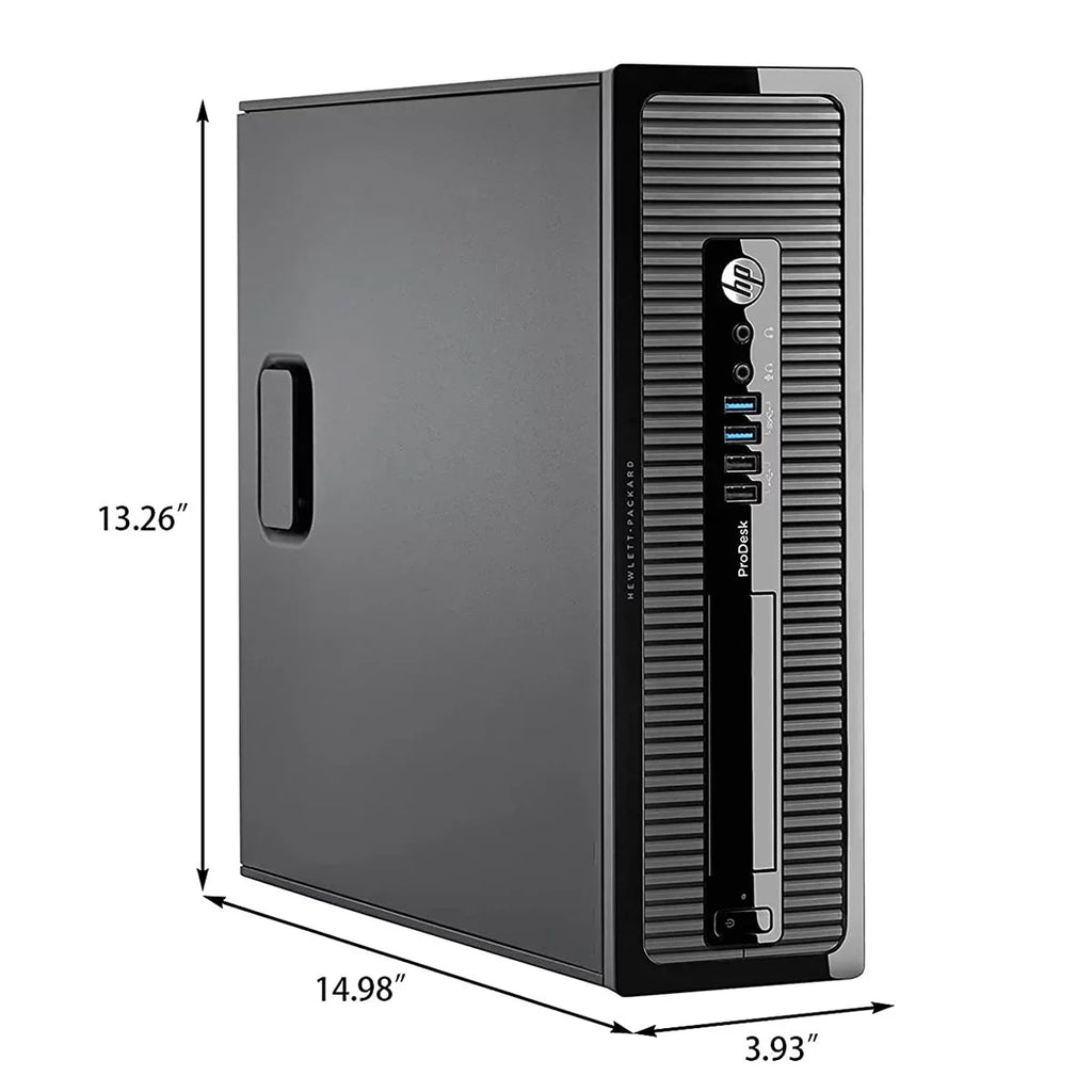 Operating 4GB 250GB Drive Hard 400-G1 Computer Core Dual HP Desktop 3.4Ghz No System PC