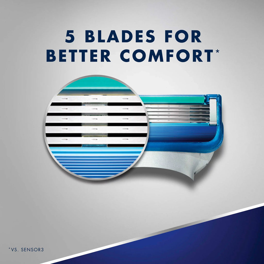 (Choose Cartridges Mens Count) Blade Refill Gillette5 Razor