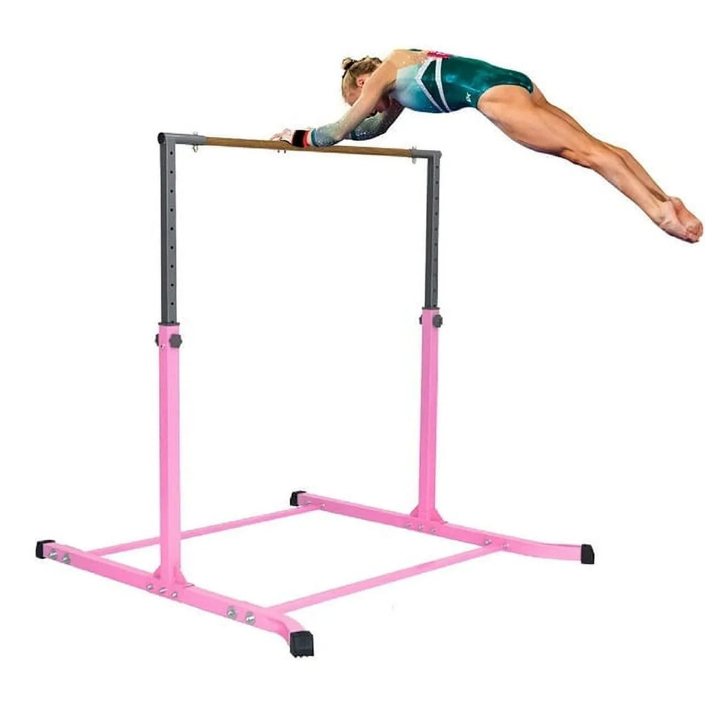 Star-TD Kids, Home Gym FT, Adjustable 5 Training 3-5 Kip Pink for Equipment Heavy-Duty Gymnastic Bar