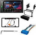 Media Stereo for Touchscreen Double 6.2" AVH-241EX with Bundle 1998-2002 AM/FM Oldsmobile KIT4821 Receiver W/ Pioneer DVD/CD Bluetooth/Backup Camera/Installation Digital DIN Car Intrigue Kit/in-Dash