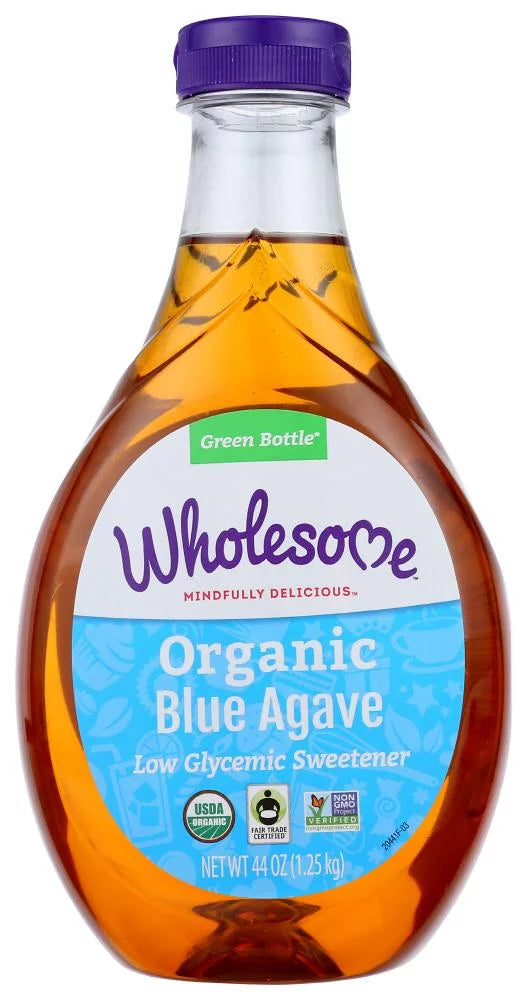 Wholesome Sweeteners Light 6) (Pack Oz Agave, 44 of Organic Blue