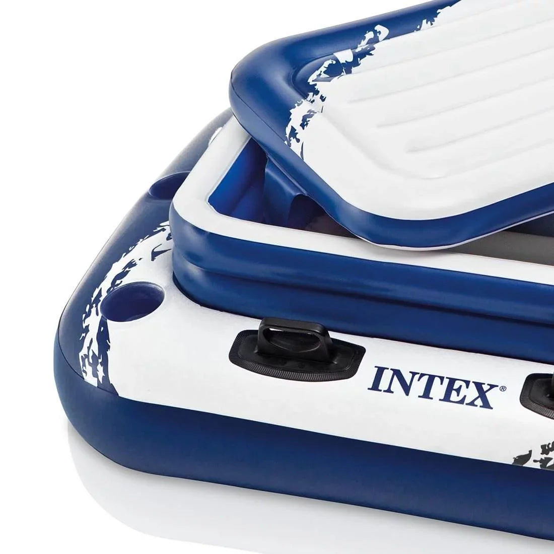 Floating (6 Pack) Connect Tube Inflatable liquid Run River Cooler Intex Lounge &