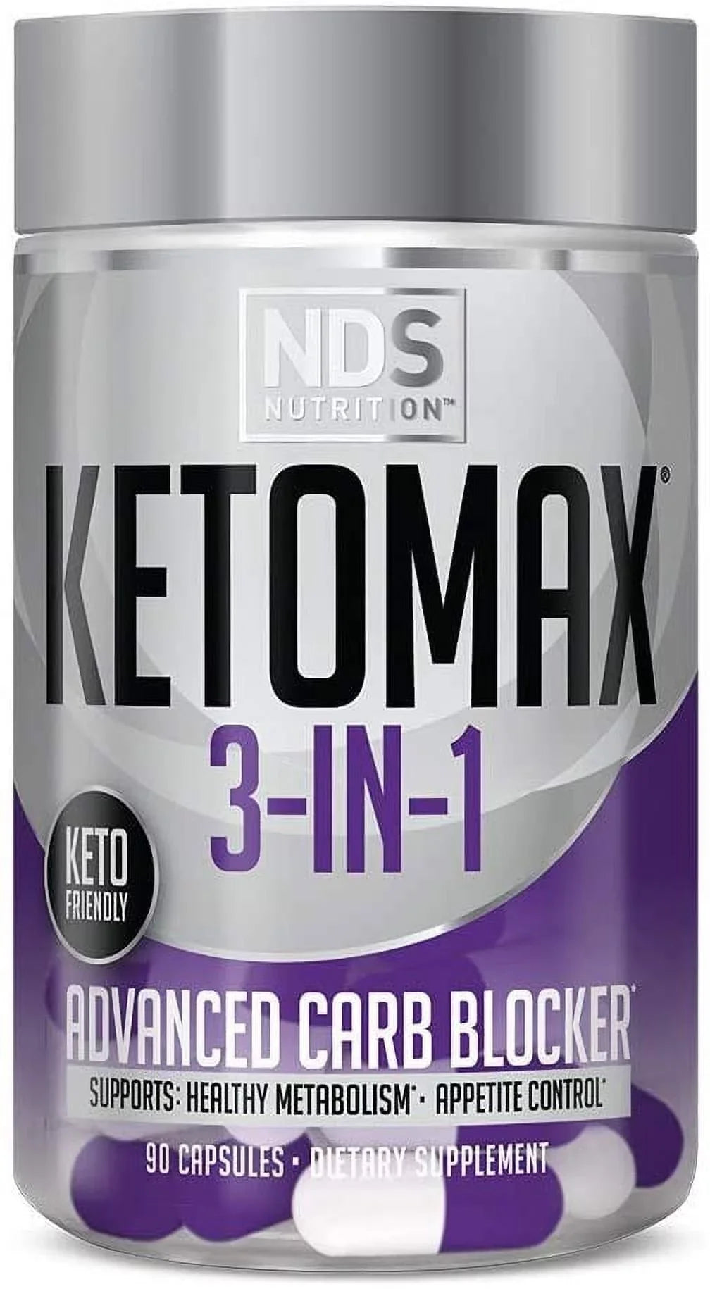 Vanadium for Advanced Appetite - - (90 White Bean, Blocker Loss Nutrition Capsules) Raspberry Pills Ketones, and NDS Chitosan, Carb Keto Kidney 3-in-1 Suppressant Keto-Max Fat Support -