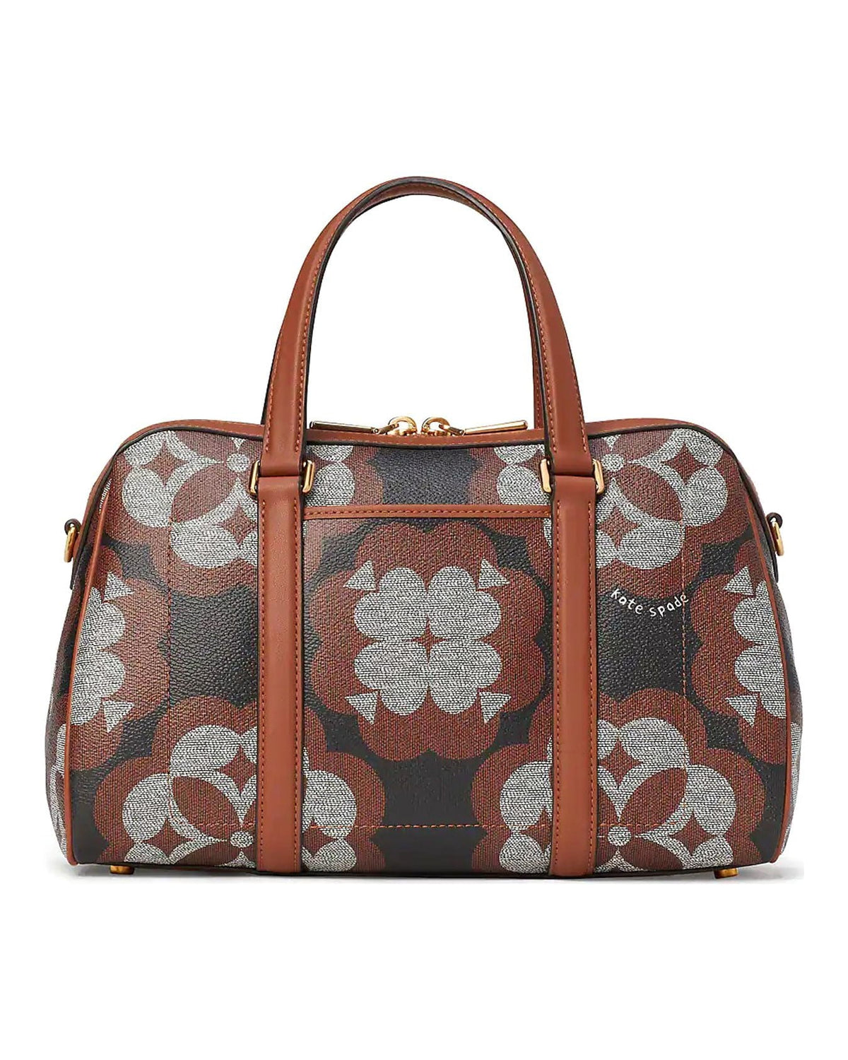 Monogram Satchel Flower Medium Spade Eleanor