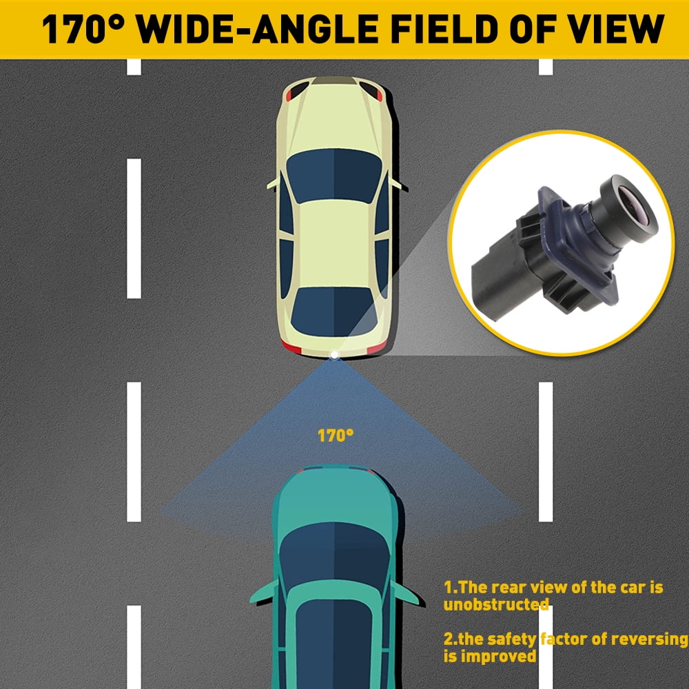 F-150 Camera Fit Backup View Parking ,2015-2018 Mustang For Rear 2011-2014