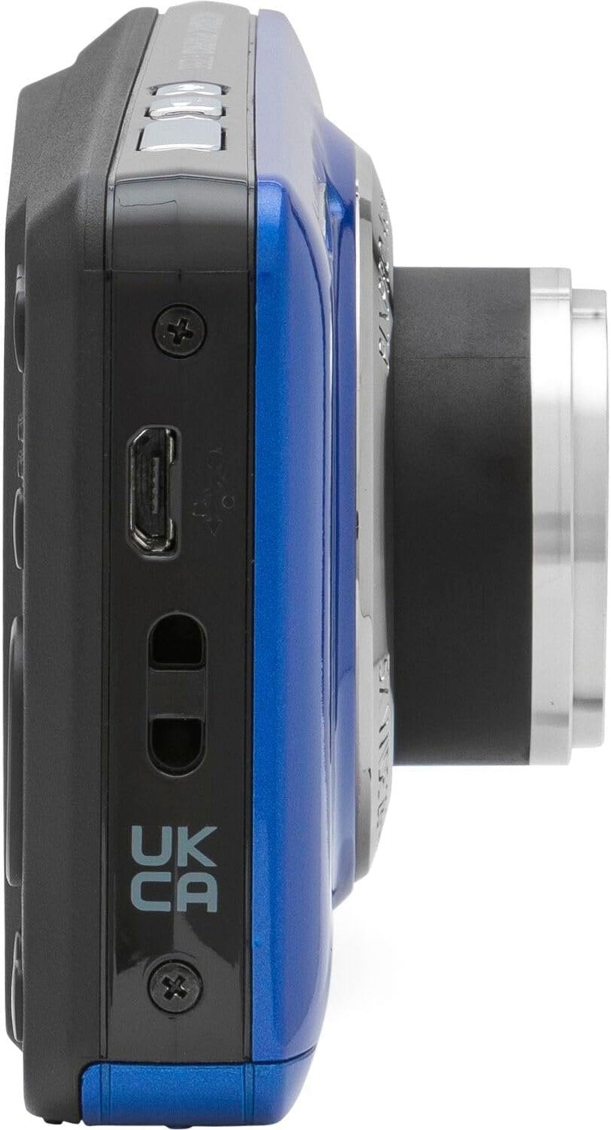 Zoom Bundle Angle Case Cleaning Optical Kodak Video FZ55 Tripod HD Wallet Memory + Camera Digital and 2.7" 28mm PIXPRO LCD + 16MP Camera Full + 1080P 64GB Blue Reader 5X + Card + Wide
