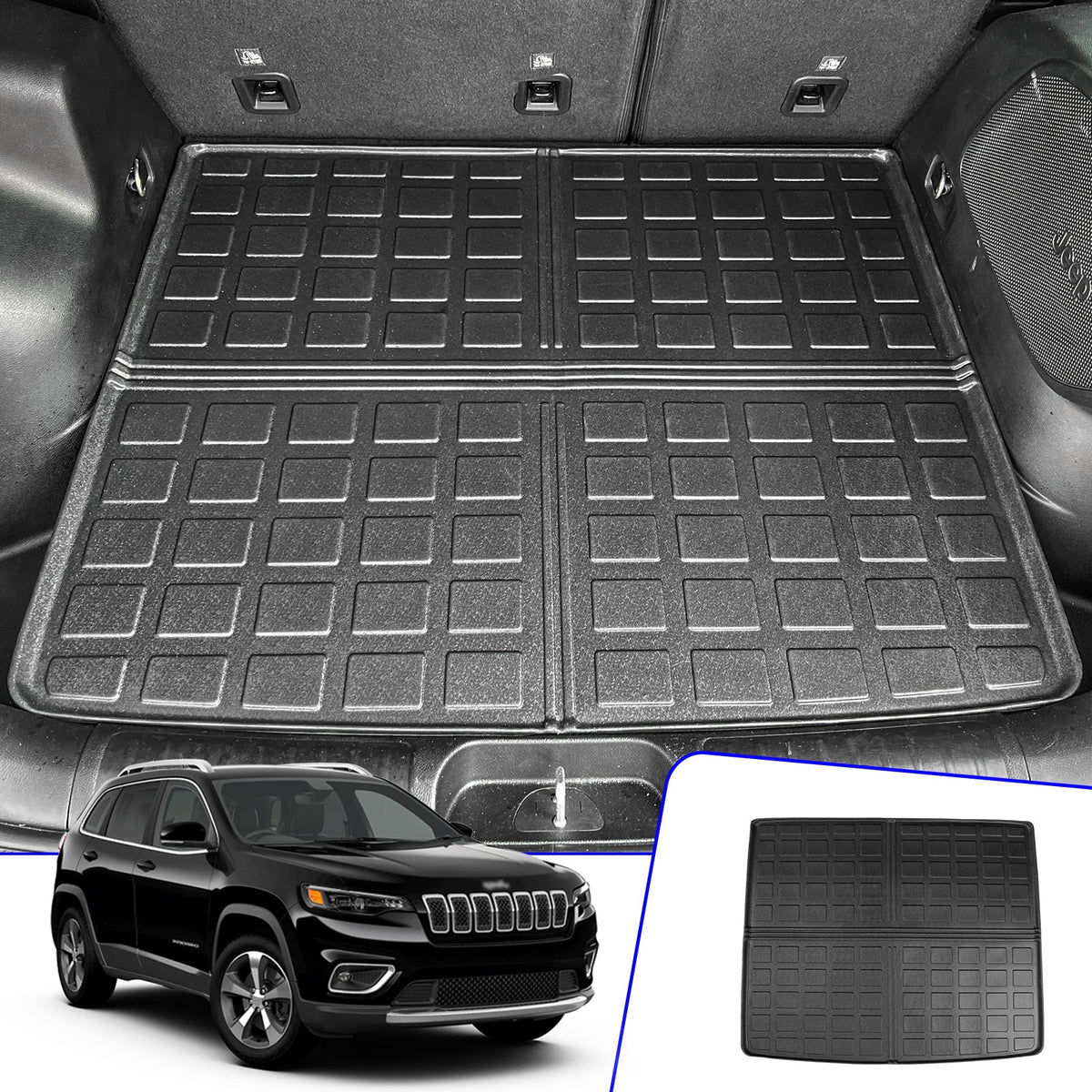 Trunk 2022 Liner Trunk Cherokee Cherokee Accessories Jeep Mat Fit 2019-2023 Liner Jeep Cargo