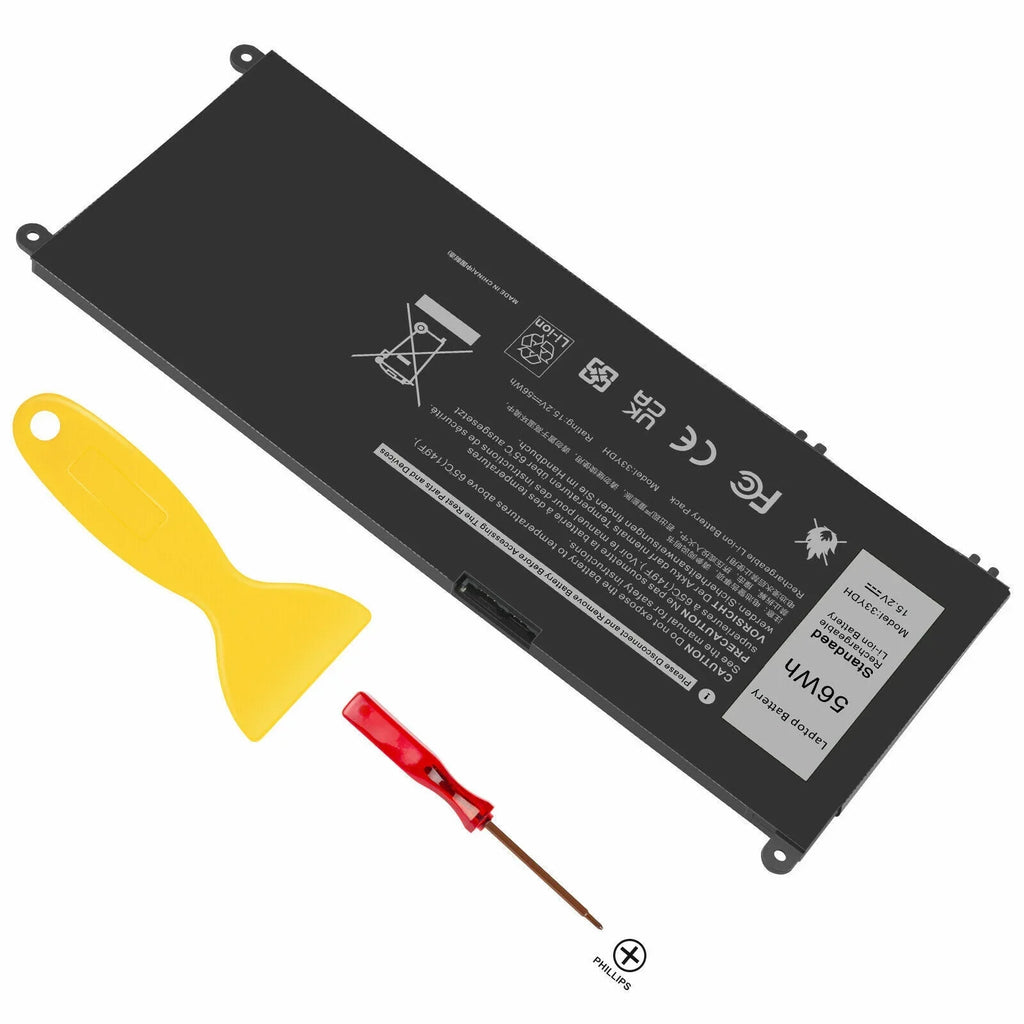 Battery 15 J9NH2 5587 G7 15 Laptop PVHT1 15 17 3579 for G3 3779 G5 7588
