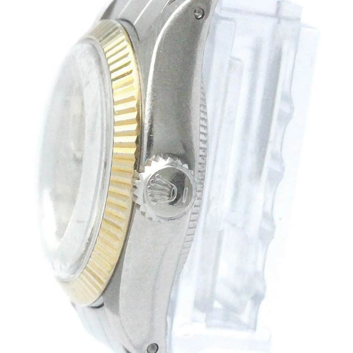 Perpetual Watch Steel (Fair) Vintage Gold 6719 White Oyster BF565449 Pre-Owned Ladies