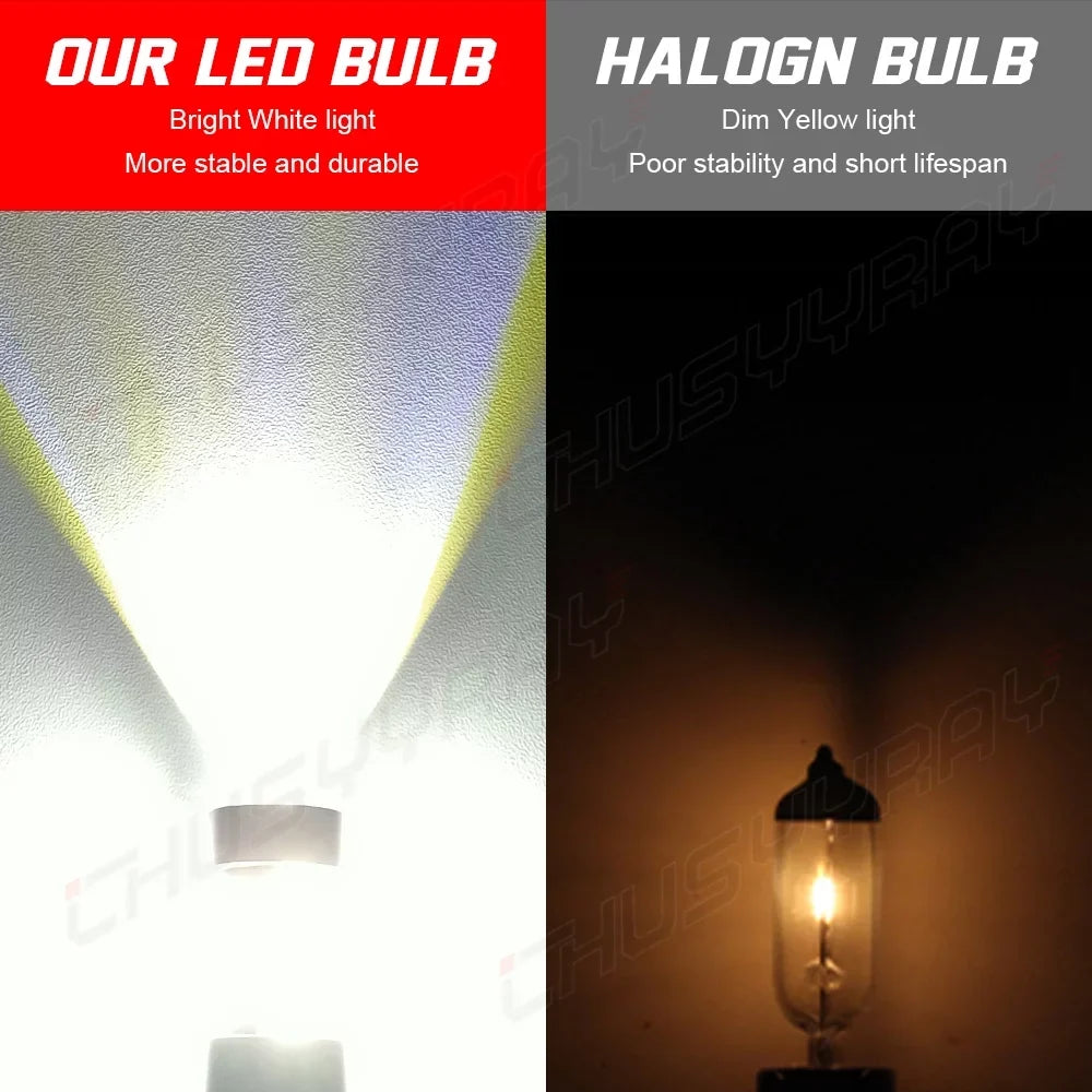 Bulbs D4S Headlight Light LED Fog 6pcs Lexus 9005 ES350 2007-12 HID High&Low 9145 Kit Beam For +
