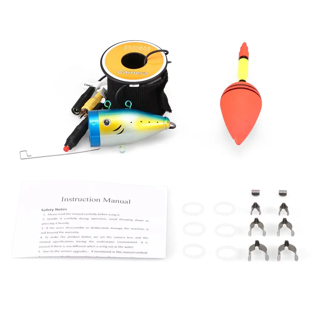 15m/30m/50m 24 Fishing Fish Shape Ice 15m/30m/50m Fish Camera Waterproof Camera,Camera LEDs Shape Waterproof Boat Camera 24 Ice 1200TVL Camera Camera Cable LEDs Vision Dazzduo Boat