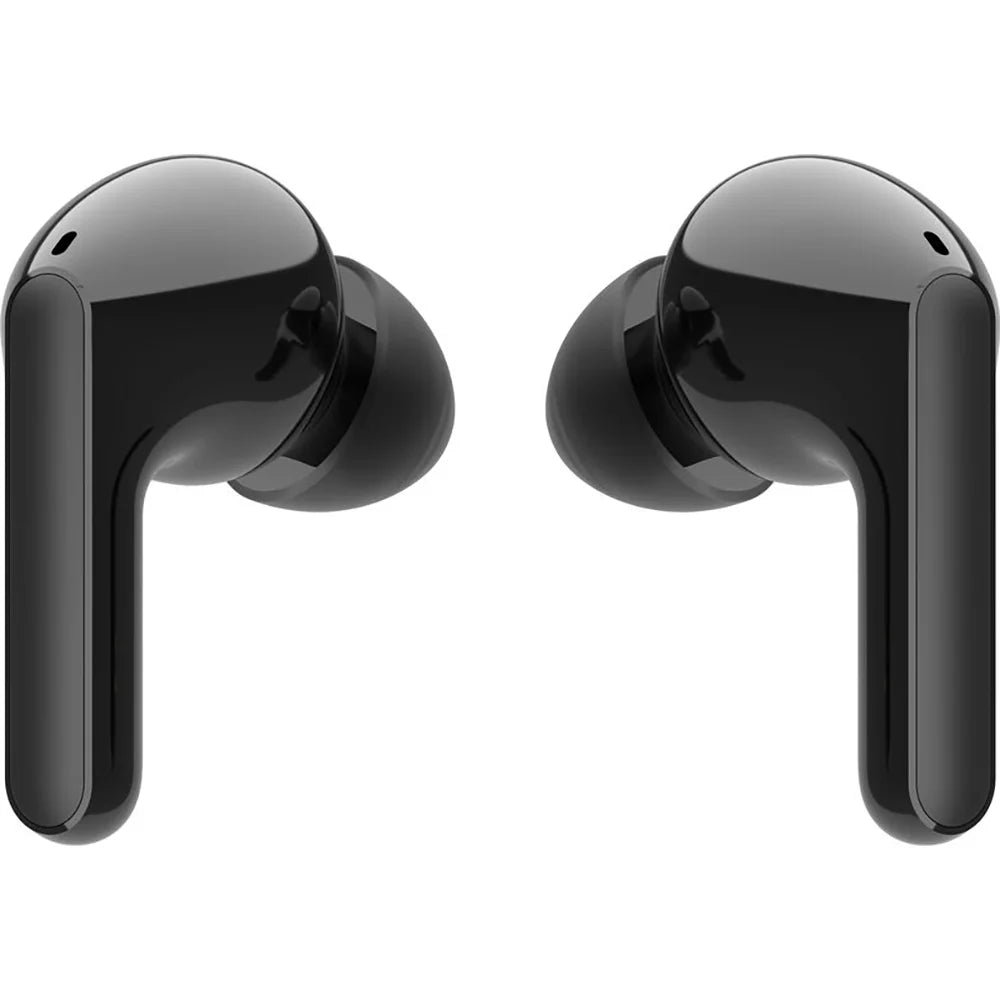 Compatible, Earbuds Free Bluetooth and TONE Noise Wireless Microphone Dual Office, Android Charging FN5W Meridian Reduction, with Open Wireless Sound, Work/Home - Box True for iPhone LG Black