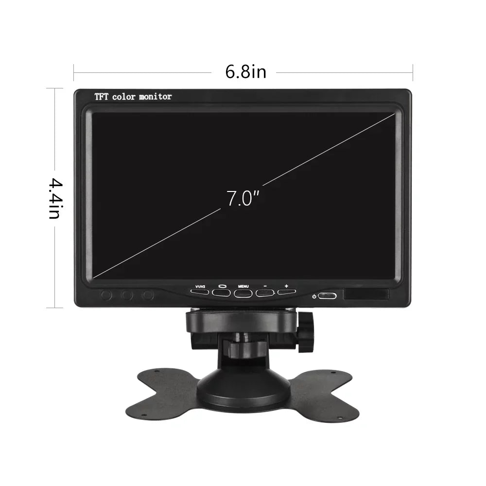 Vision Willstar Front Visualizer Engineering Rear Monitor Night Display Rear Assist Truck Vehicle Wireless Navigation 7 Truck Car Camera Car Car Function Monitor Inch Lcd Monitor Parking