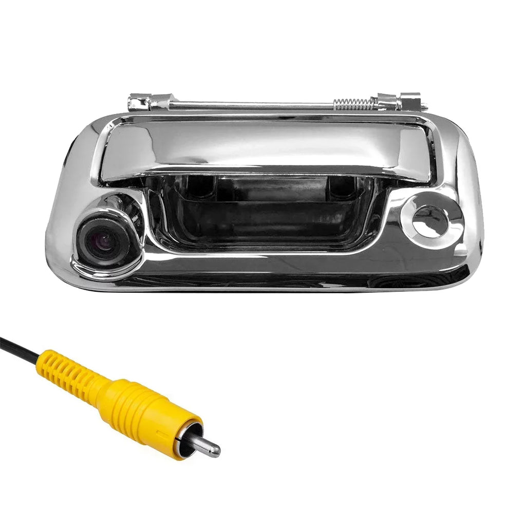 F150-F550 (05-16) Metal Backup Handle for Camera Tailgaters Chrome with Master Tailgate