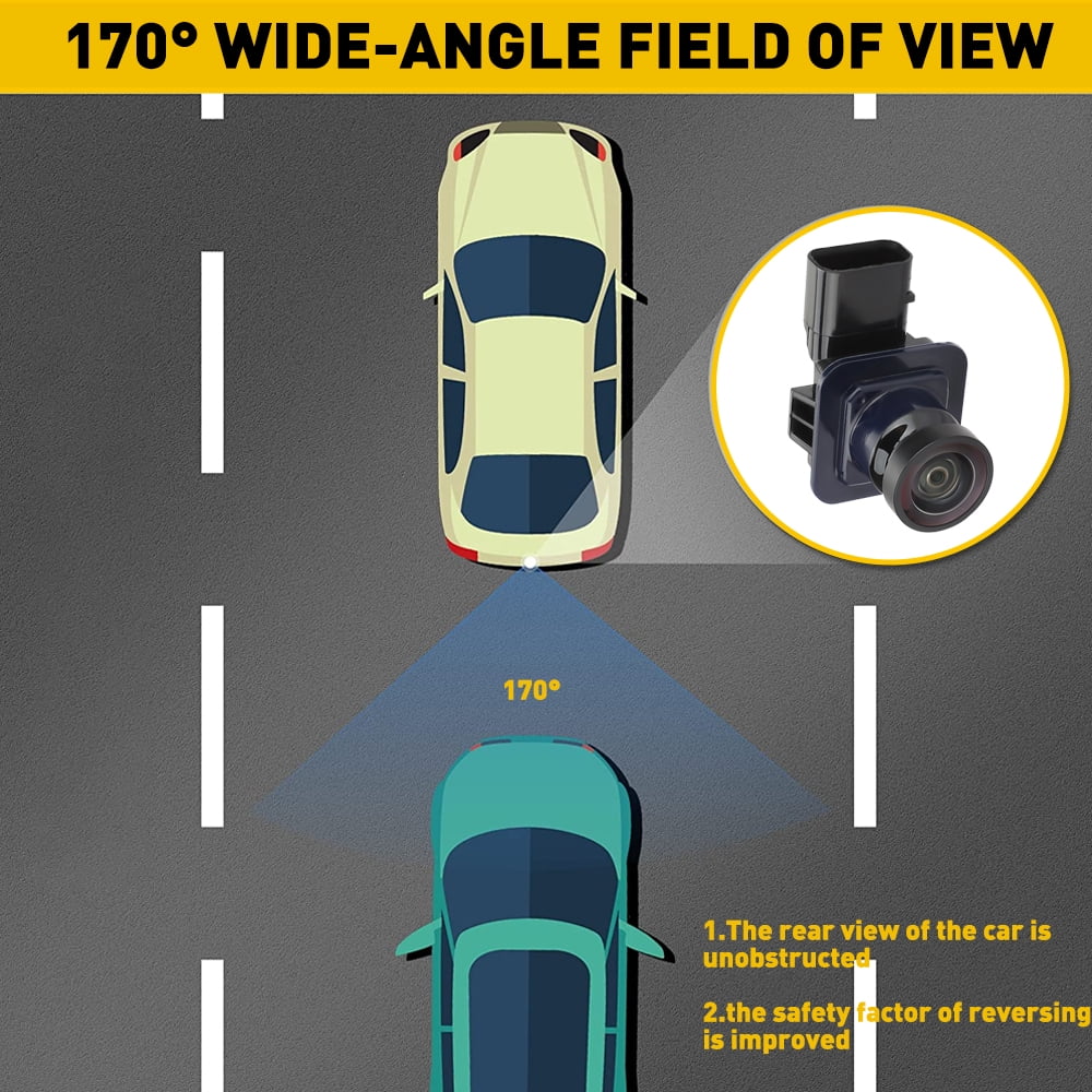Backup For Rear View Camera Parking Fit Explorer 2011-2015