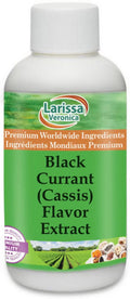 Veronica Larissa Extract, Currant Black 527414) (Black Currant 4 Zin: Flavor 3-Pack, (Cassis) oz, (Cassis),