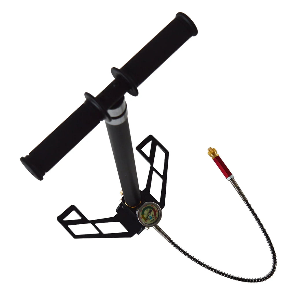 Hand Pressure Hunting Pump Four Techtongda High Operated 5800PSI Stage PCP Inflator Air