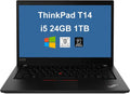 10 4, (Intel Wi-Fi T14 KB, RAM, ThinkPad 24GB Thunderbolt Fingerprint, Windows SSD, 6, Backlit i5-1135G7, Laptop, Pro Business 1TB IPS PCIe UHD x 4-Core Graphics) 2 Webcam, FHD 14"