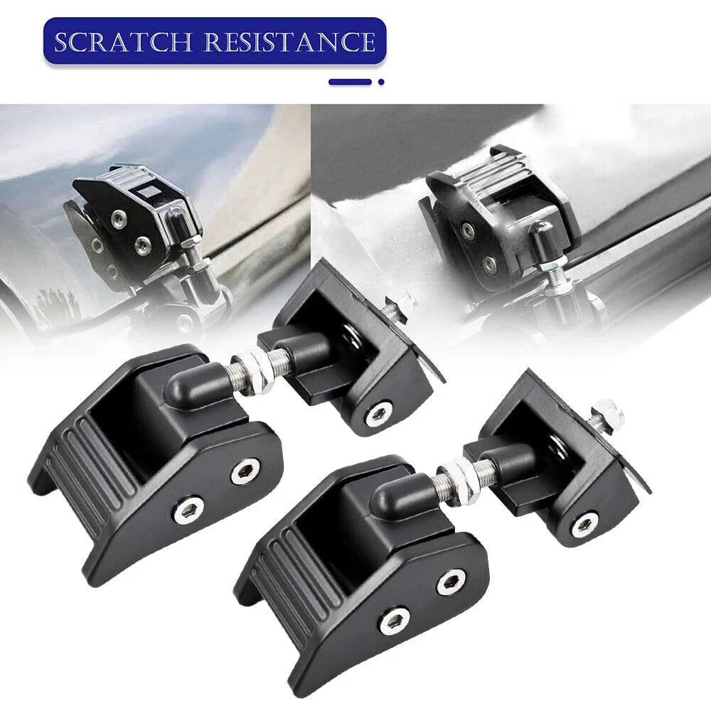 Kit Hood 2007-2018 Pair Catch Hood HOT Lock Latch Jeep JK for JKU Wrangler Front