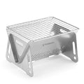 Backpacking Stove Folding Wood Cooking Plate Grill Burning Stove Portable with exterior Stainless Steel Camping