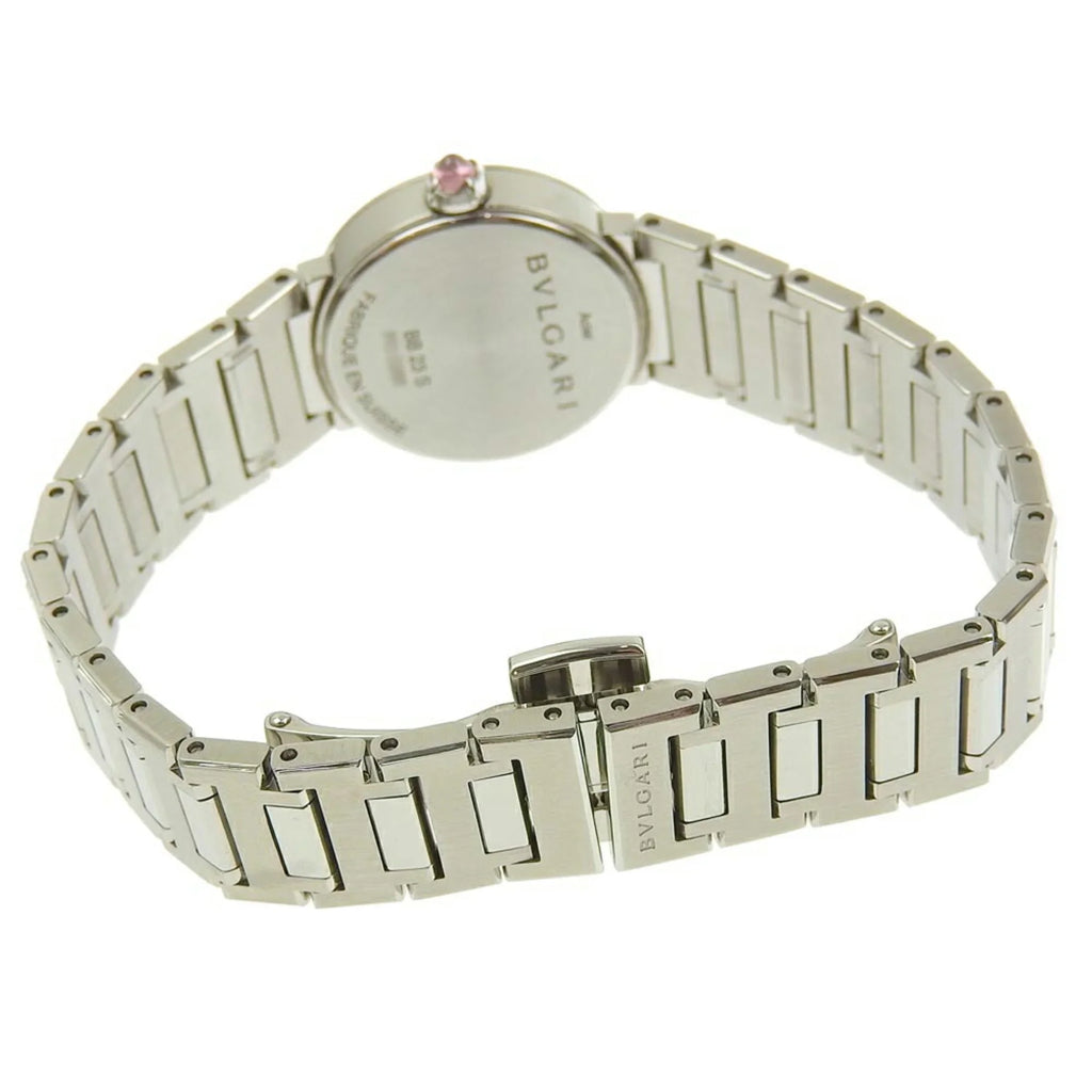 of Shell New) Pre-Owned Dial Mother Diamond (Like Pearl BVLGARI BB23S Bulgari Battery Watch 103095 12P