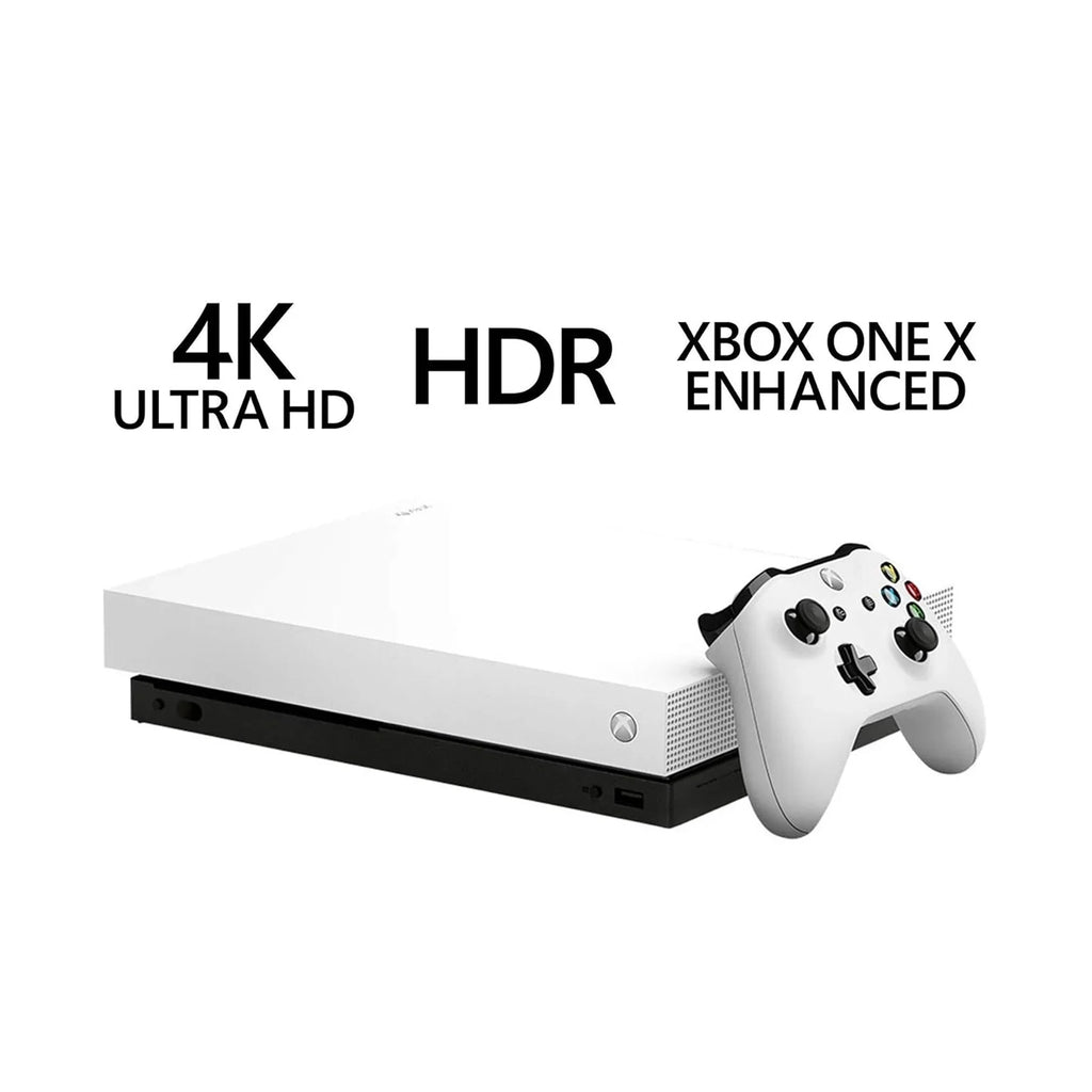 with Kit Like 1TB, Xbox Ultra (Refurbished: Pre-Owned X AXTION One Headset Cleaning 4K BOLT White HD Microsoft New) Bundle