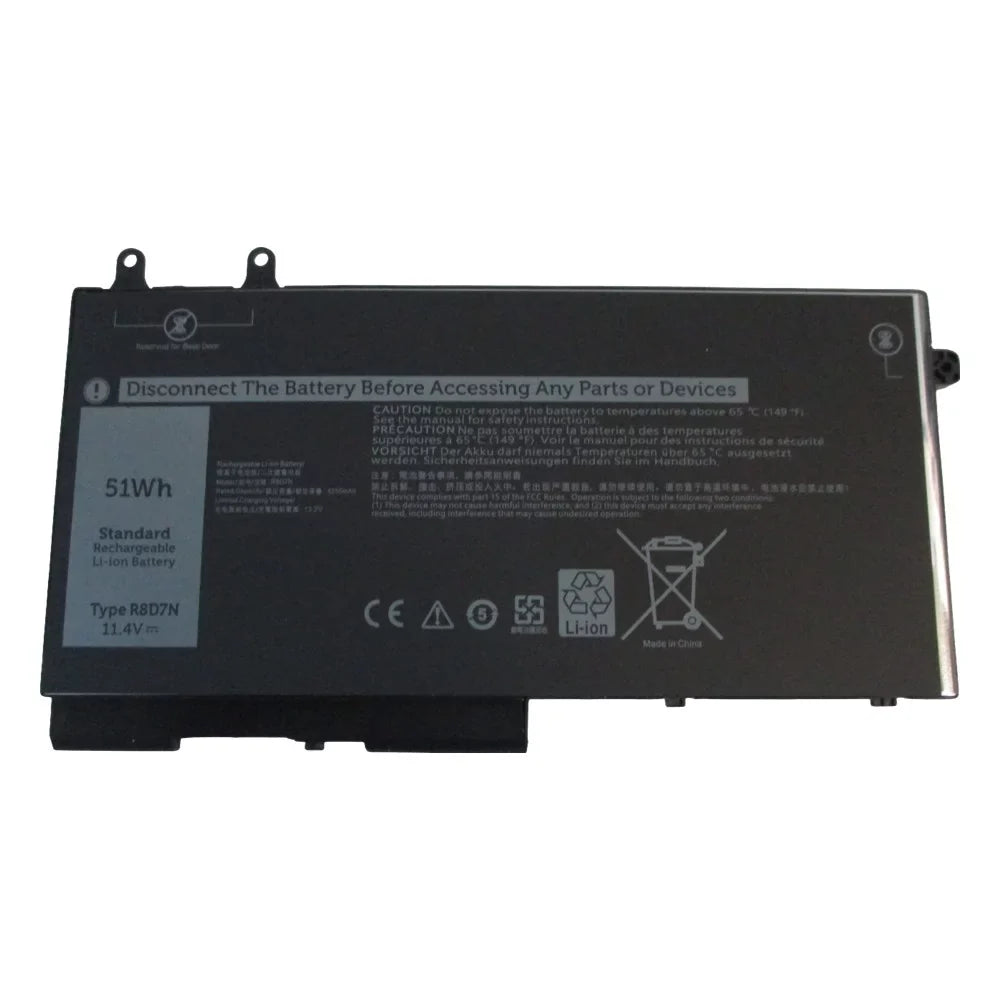5401 TNT6H 49HG8 W8GMW Latitude 5500 for 5400 51Wh 3550 Laptops 3551 11.4V R8D7N Replaces Battery - 3541 5411 5501 Precision 5510 5410 5511 3540