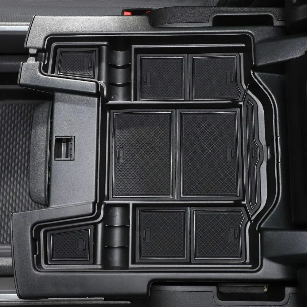 Teledu Box Organizer Armrest Tray Central Storage