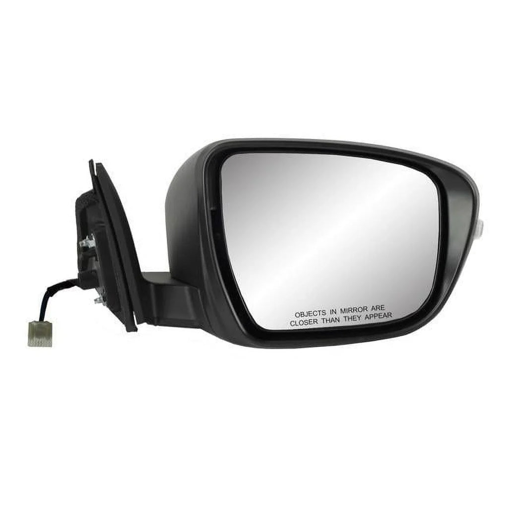 Fit 14-19 Side - Sport/ 17-18 68139N 17-19 built, w/o US camera, textured Hybrid. Nissan black System Rogue w/PTM Select built, no Passenger foldaway, w/turn signal, Mirror cover, S Korea for Japan/
