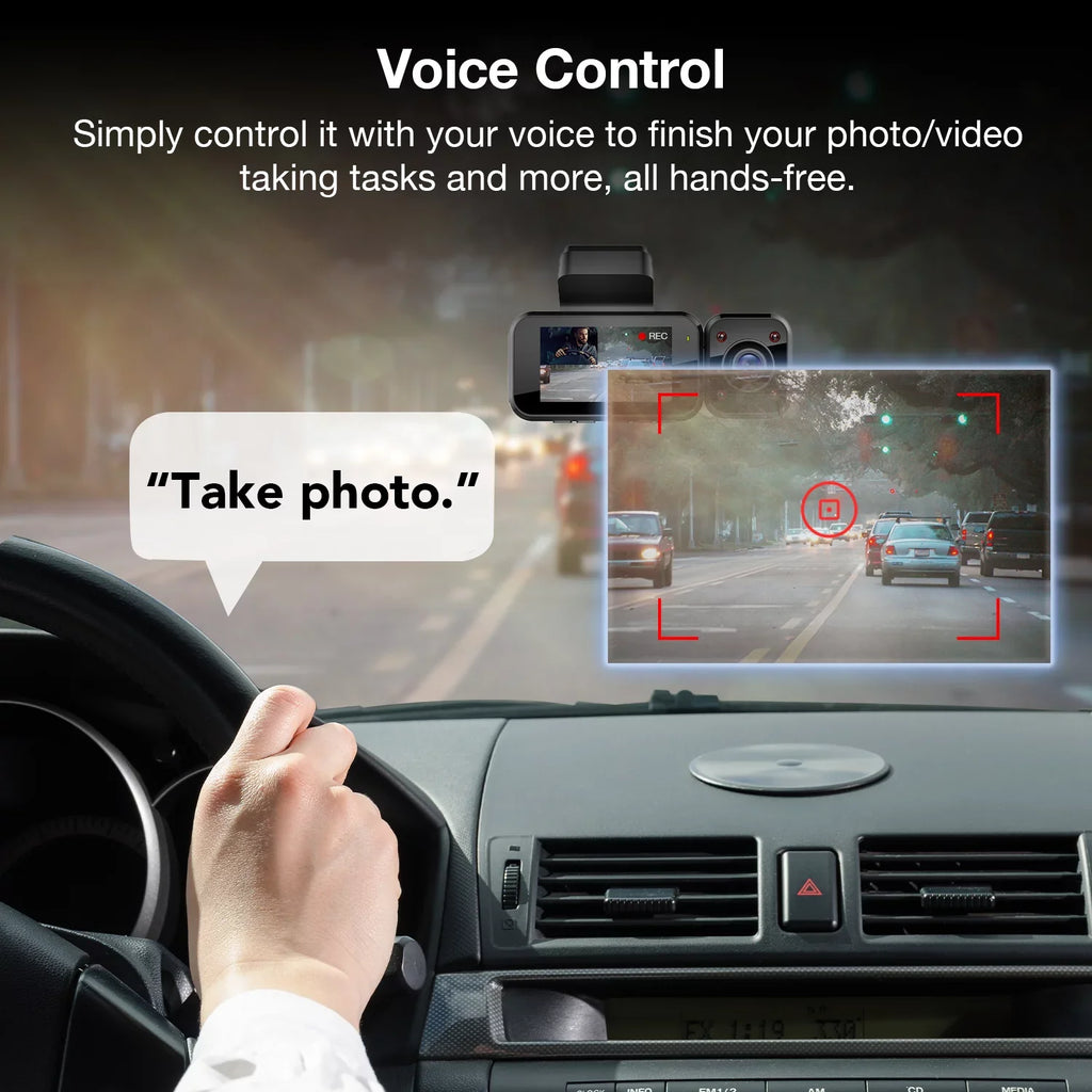 V5C Capabilities, Cam 1080p 4K Camera Dash and w/ Wi-Fi, Modular Front & GPS Cabin