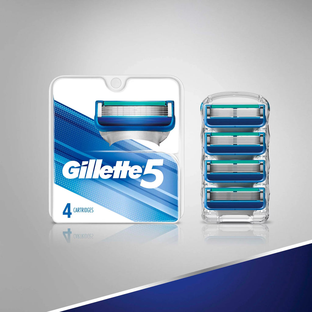(Choose Cartridges Mens Count) Blade Refill Gillette5 Razor