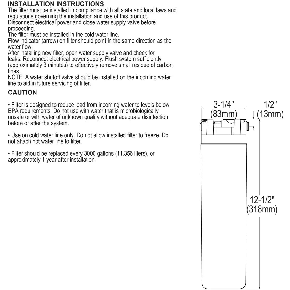 EZH20 Level Elkay Station Bi + Bottle Filling Filter & Fountain Replacement