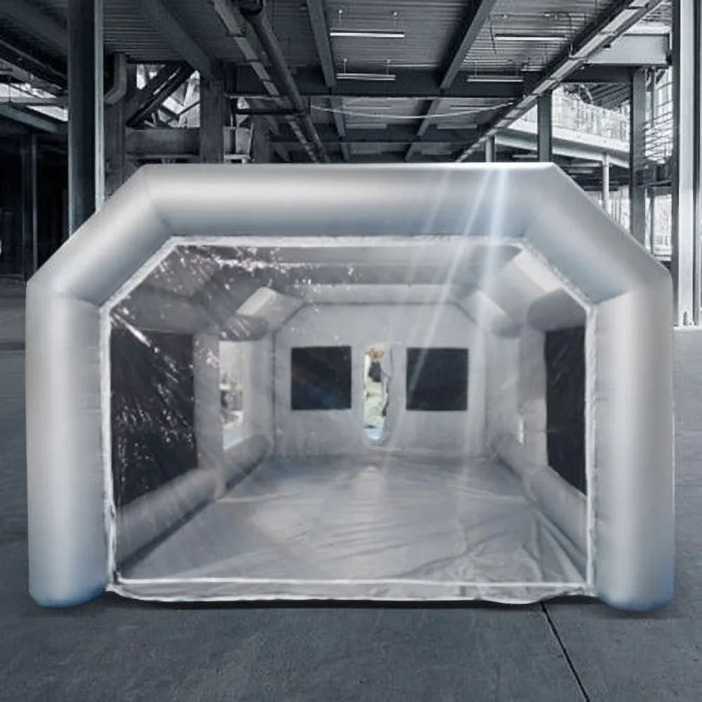 Paint Car Filter Tent Booth Inflatable Spray Cabin 28x15x10FT Portable Air