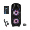 Speaker Bluetooth Inch 10 Woofer Portable Sound PA Tailgate 2x's Party Powered beFree