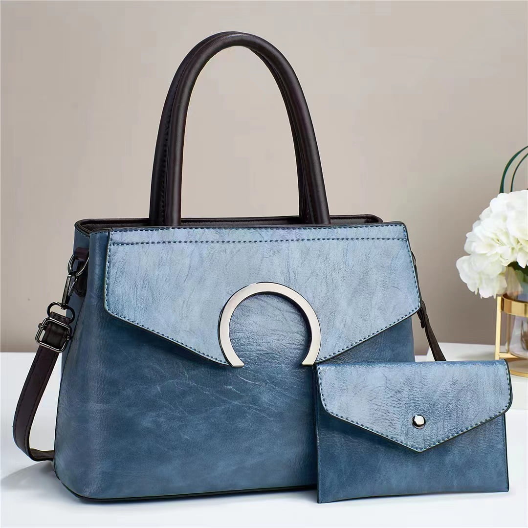 Fashion and Shoulder Baobao Bag Women's Luggage Mother American Junior One Women's Handheld Piece New 2023 Women's European Set Two Bag