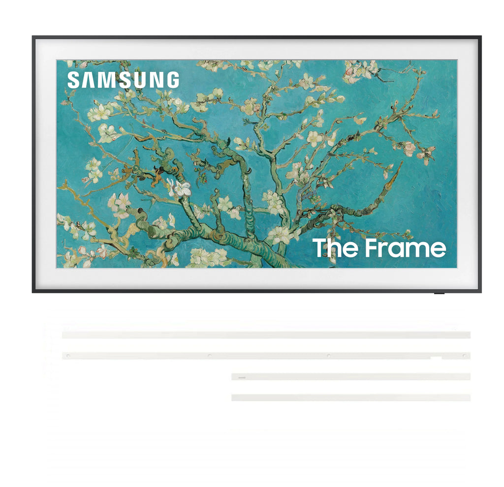 50" - with - Smart The 50-Inch Modern Series HDR Frame (2022) VG-SCFA50WTB TV The a Customizable Class White QLED Bezel Frame Quantum