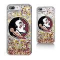 State 7 6 Glitter iPhone for Seminoles / FSU Plus Plus / 8 Confetti Florida Plus Case