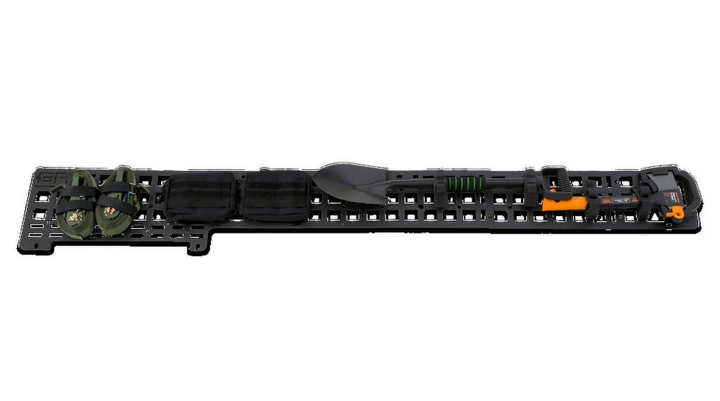 Armor 2005-2023 Accessories Side Molle Body Black Light Bed Fits TC-7125 Bed Tacoma Texture Toyota System