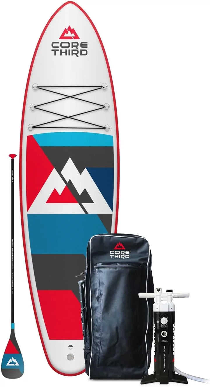 Third for and Inflatable SUP with Kit Complete Destin Lakes 10'6" Paddle Core Beaches Board