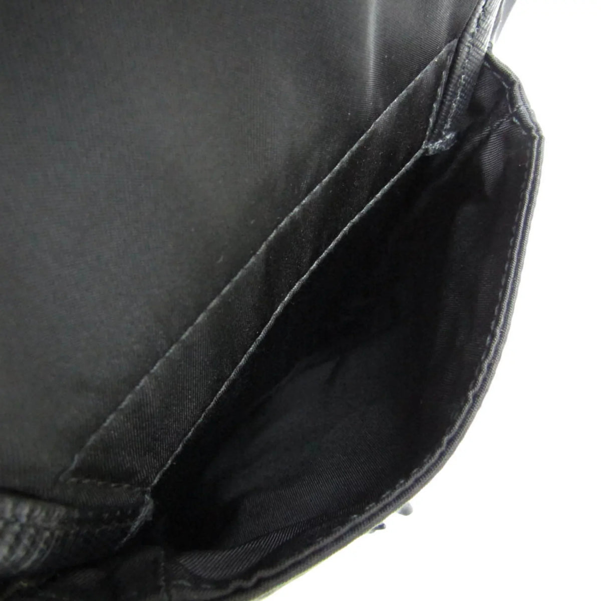 Prada Women,Men Leather,Nylon Pre-Owned (Good) Shoulder Bag Black