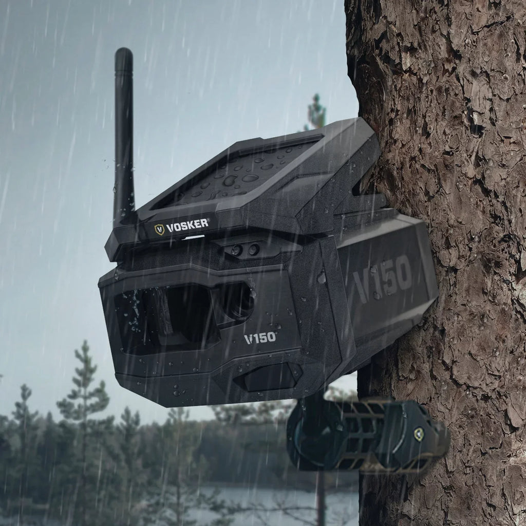 Wide Security LTE (US Cellular 1202 V150 exterior Solar-Powered Network) VOSKER Camera Nation