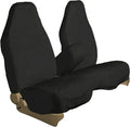 60/40 2006-2009 F419 Opening Ranger Seat Twill Black in Split With Console